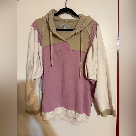 Anthropologie Saturday Sunday Oversized Hoodie Sz M - Picture 2 of 4